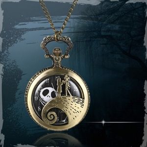 New unique Nightmare Before Christmas pocket watch